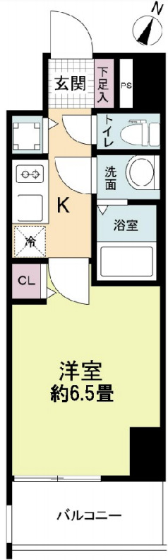 2階の間取り図