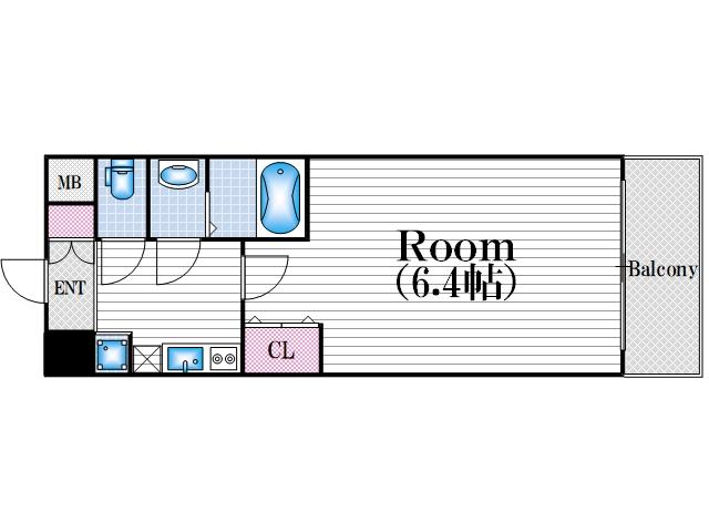 10階の間取り図