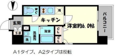 13階の間取り図