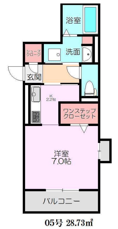 3階の間取り図