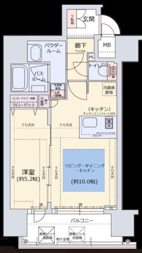 グランカリテ日本橋Ⅱ