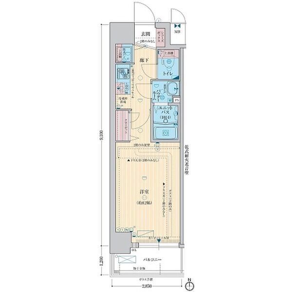 3階の間取り図