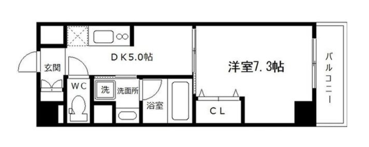 9階の間取り図