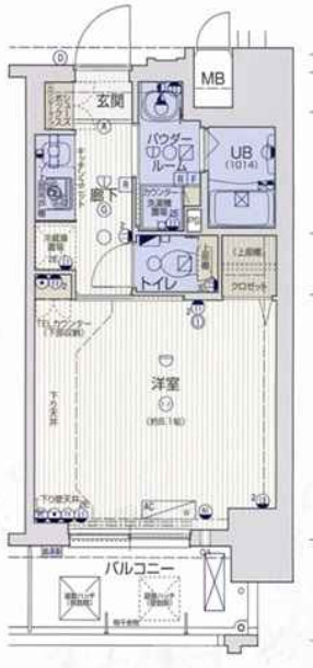 2階の間取り図