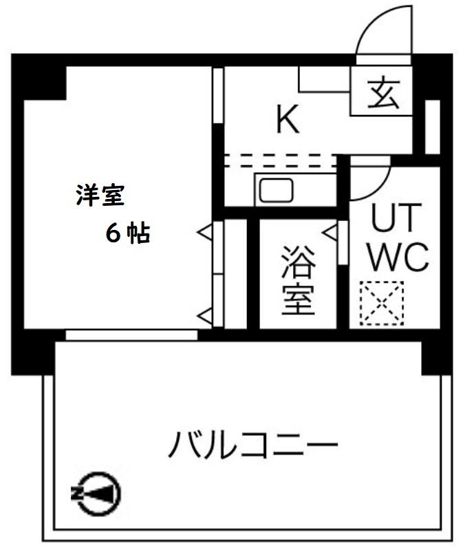 9階の間取り図