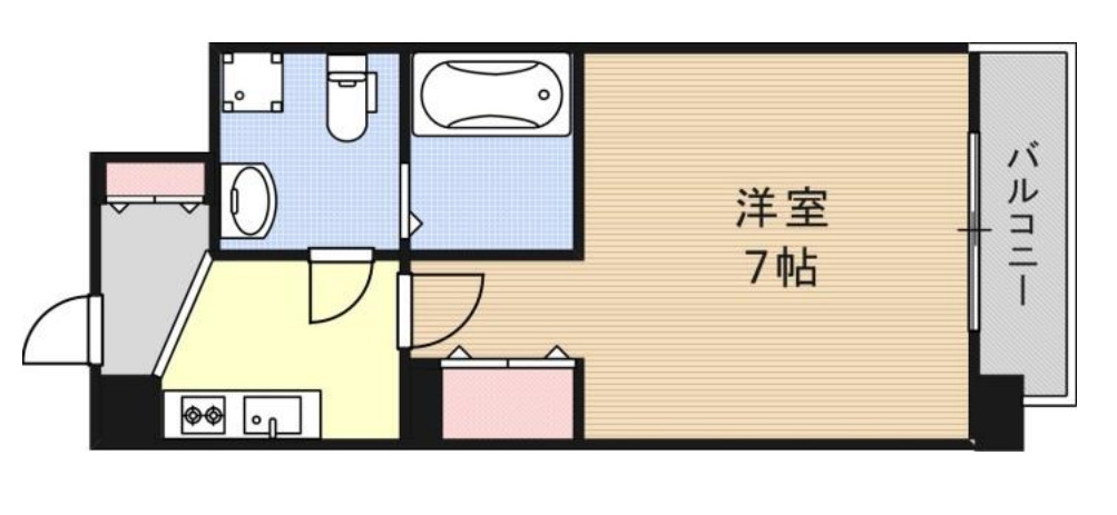 4階の間取り図