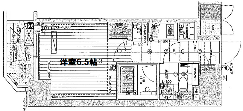 5階の間取り図