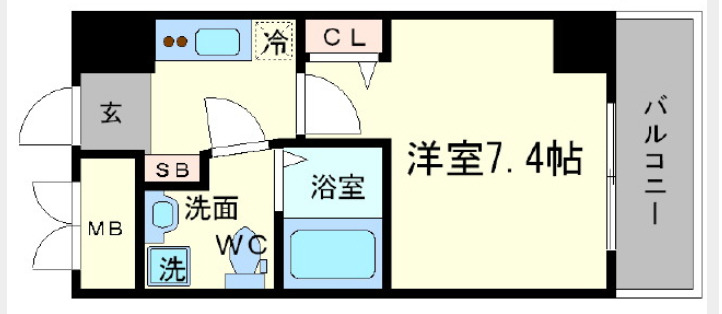 12階の間取り図