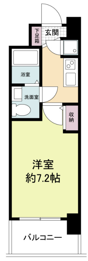 6階の間取り図