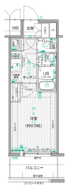 11階の間取り図