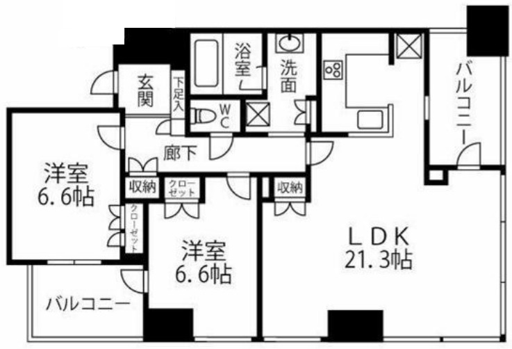 クレヴィアタワー中之島