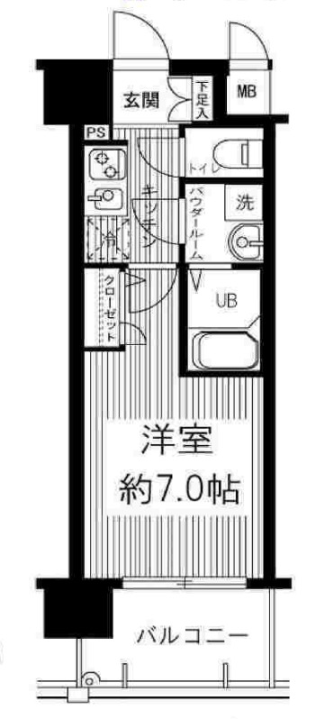 14階の間取り図
