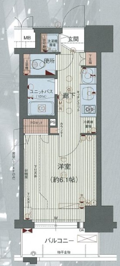 10階の間取り図