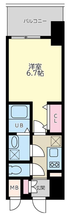 10階の間取り図