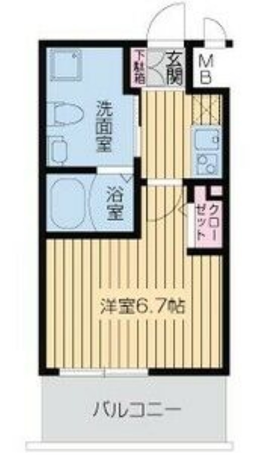 9階の間取り図