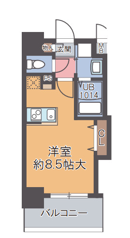 10階の間取り図