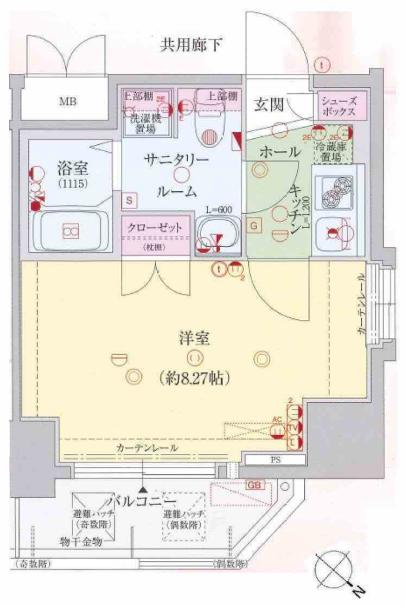 11階の間取り図