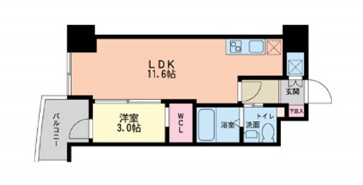 15階の間取り図