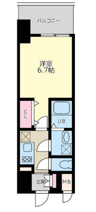 4階の間取り図