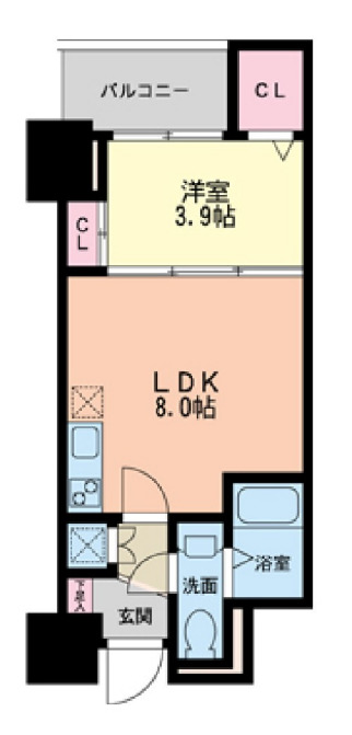 11階の間取り図