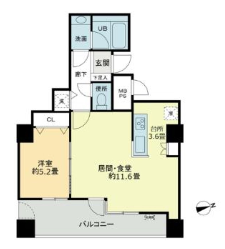14階の間取り図