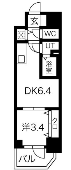 9階の間取り図
