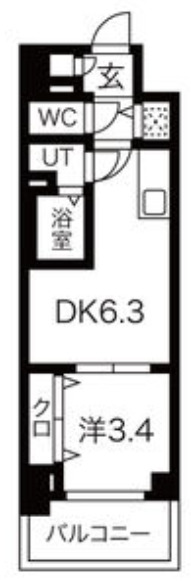 14階の間取り図