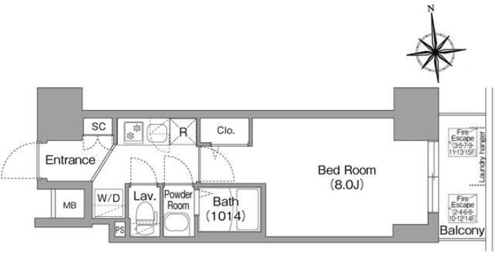 コンフォリア・リヴ谷町九丁目ソルテラス