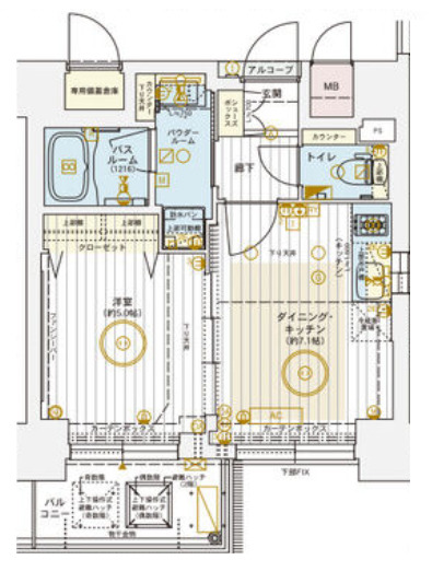 エステムコート難波Ⅵエント
