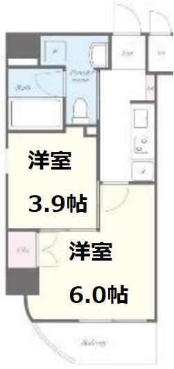 7階の間取り図