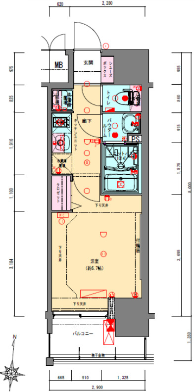 プレサンス立売堀ベルヴィル