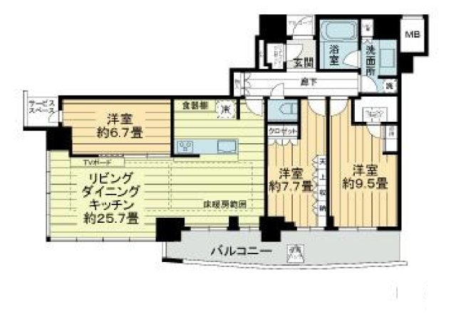 大阪ひびきの街　ザ・サンクタスタワー