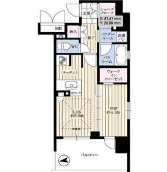 クリスタルエグゼ南堀江