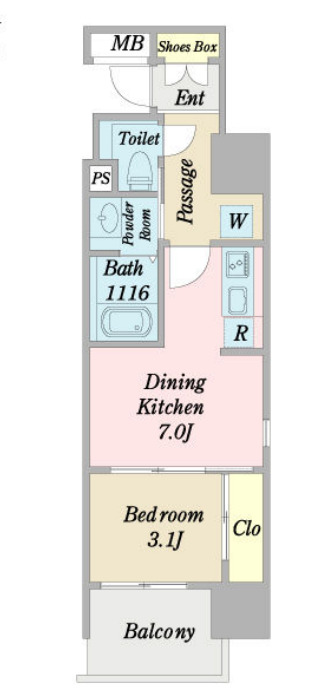 クレストコート靭公園