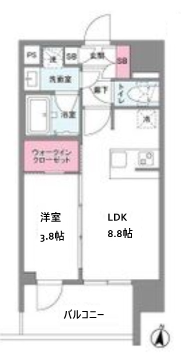 シーズンフラッツ中崎
