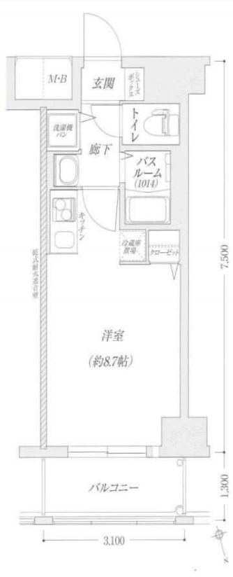 レジデンス福島Ⅱ