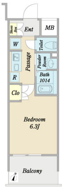 クレストコート靭公園