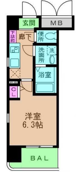 エス・キュート上本町イースト