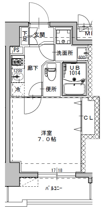 ミラージュパレス南堀江