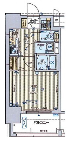 14階の間取り図