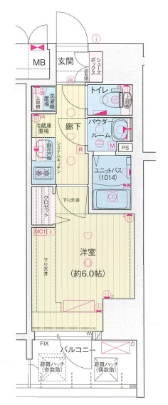 プレサンスOSAKA東中本エシデル