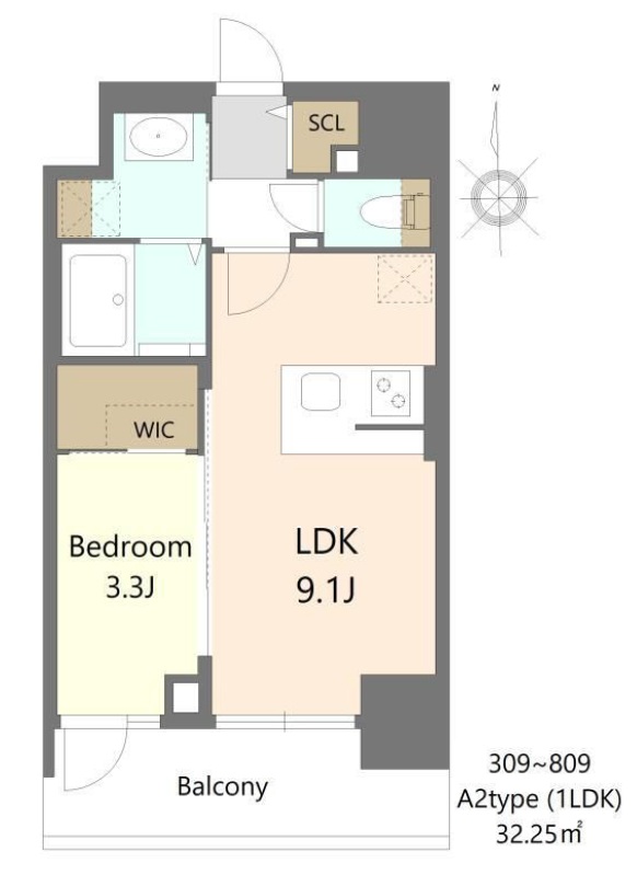 S-RESIDENCE松屋町asence