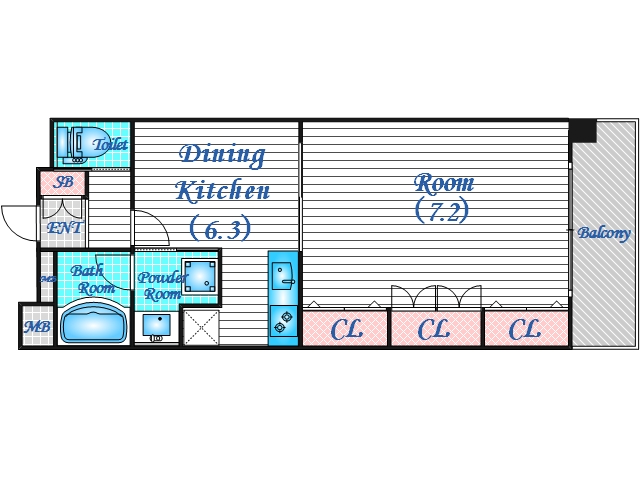 レジュールアッシュ福島