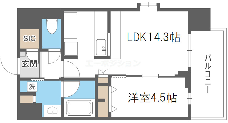 スプランディッド難波キャトル