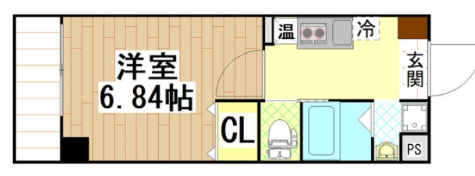 4階の間取り図