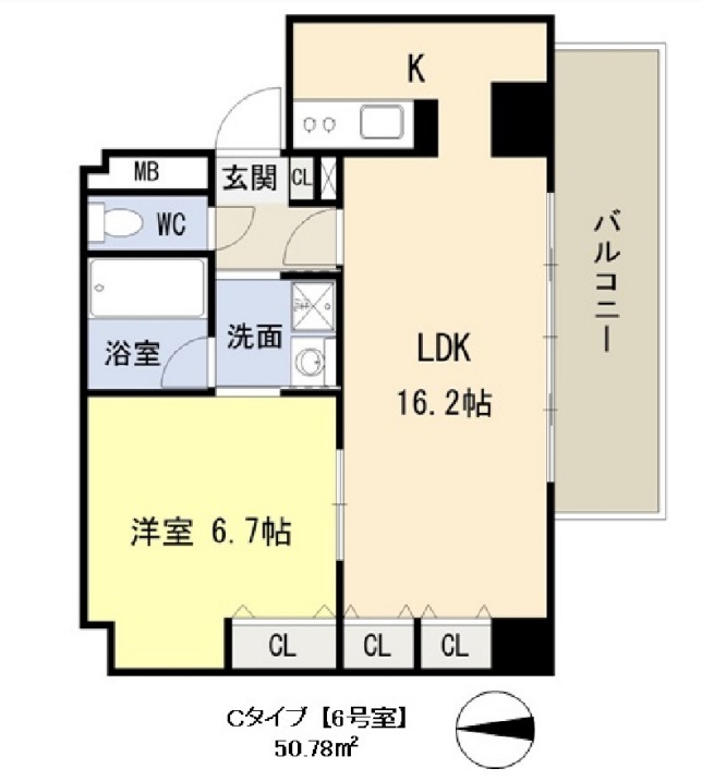 11階の間取り図