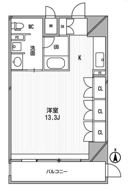 9階の間取り図