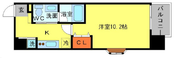 3階の間取り図