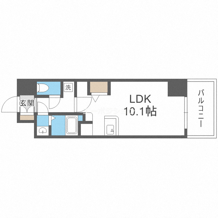 11階の間取り図