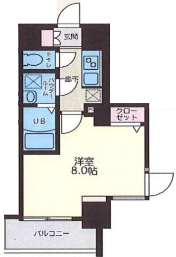 5階の間取り図